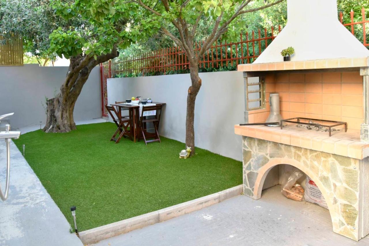 Αqua Blue Villa Agios Spyridon  Ngoại thất bức ảnh